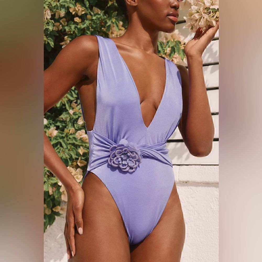 Agua Bendita Ina One-Piece Swimsuit Size M